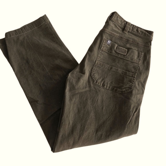 The American Outdoorsman Men's Durable Canvas Pants Size 34 X 32 - Picture 2 of 5